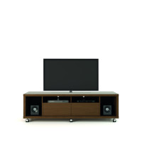 Manhattan Comfort 15472 Cabrini TV Stand 1.8 in Nut Brown